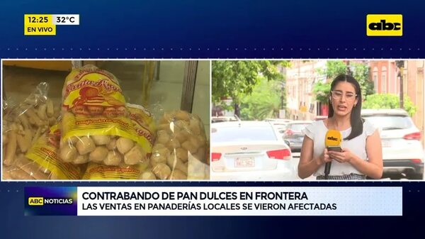 Contrabando de pan dulces en frontera - ABC Noticias - ABC Color