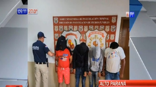 Capturan a supuestos asaltantes en Minga Guazú - Noticias Paraguay
