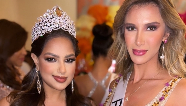 Diario HOY | Leah Ashmore junto a la Miss Universo, Harnaaz Sandhu: "Hermosa e inspiradora"