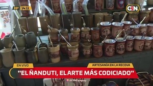 Artesanía de Paraguay en "La Recova" - C9N