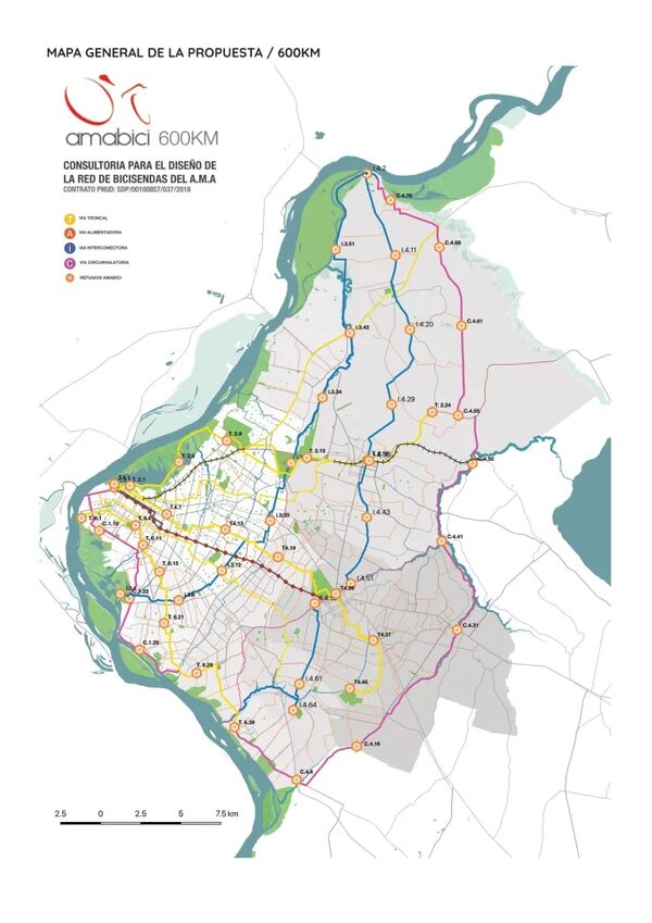 AMABICI: Proyecto busca estimular la utilización de bicicletas como medio de transporte - Nacionales - ABC Color