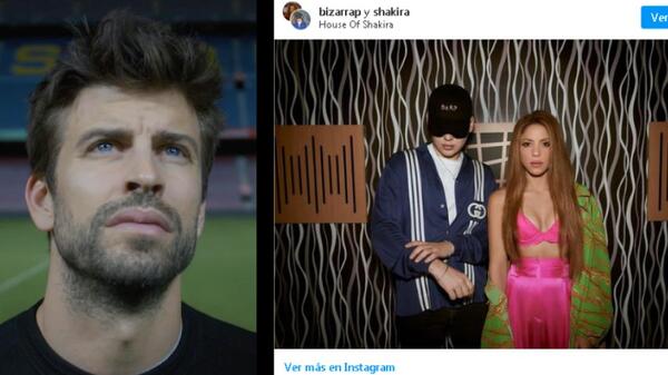Piqué responde: inesperada reacción al anuncio de la nueva canción de Shakira