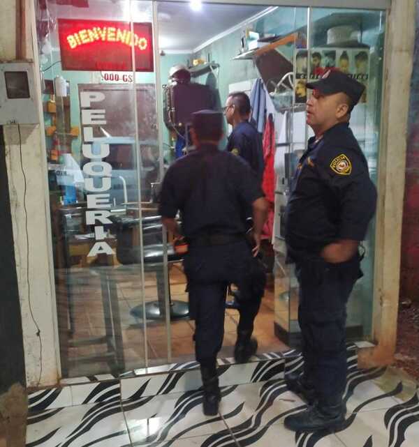 Peluquería fue blanco de malvivientes