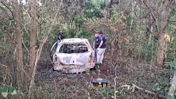 Hallan auto de joven asesinado en Minga Guazú | 1000 Noticias