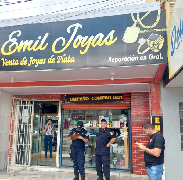 Roban G. 5.000.000 y joyas varias durante violento asalto a una joyería - La Clave
