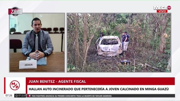 Hallaron vehículo que pertenecía a joven encontrado muerto en Minga Guazú - Megacadena — Últimas Noticias de Paraguay