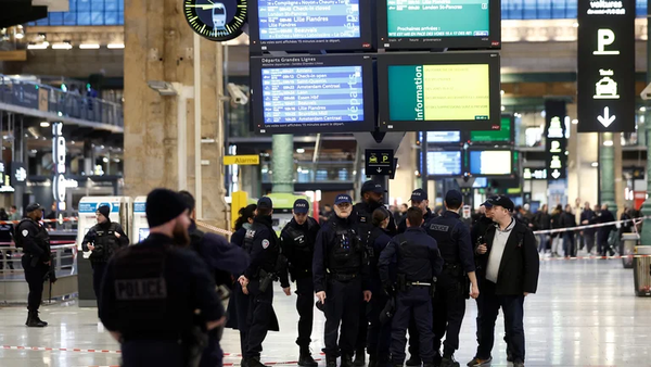 Al menos seis heridos en un ataque con arma blanca en una estación de trenes de París