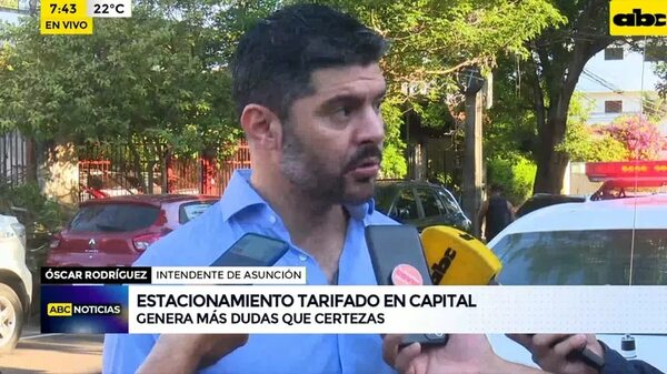 Estacionamiento tarifado en capital - ABC Noticias - ABC Color