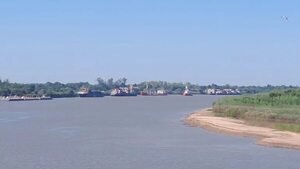 Bajante crítica: Sedimentos del Bermejo bloquean navegación sobre el río Paraguay - Nacionales - ABC Color