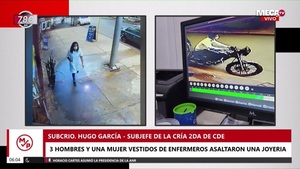 Asaltantes se llevaron de joyería G. 5 millones y un lote de joyas - Megacadena — Últimas Noticias de Paraguay