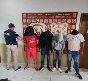 Integrantes de banda criminal que planeaba asaltar a una distribuidora están imputados - La Clave