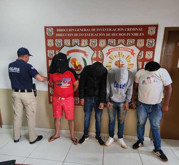 Integrantes de banda criminal que planeaba asaltar a una distribuidora están imputados - La Clave