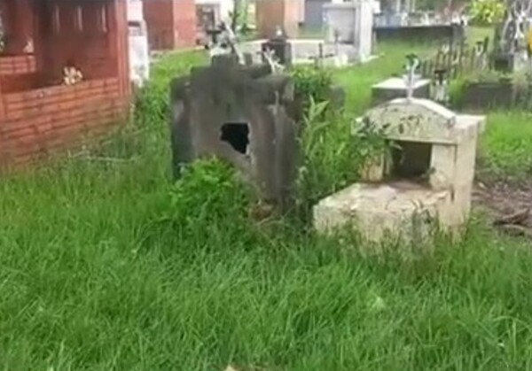HALLAN UN FETO ABANDONADO EN UN FRASCO EN EL CEMENTERIO - La Voz del Norte