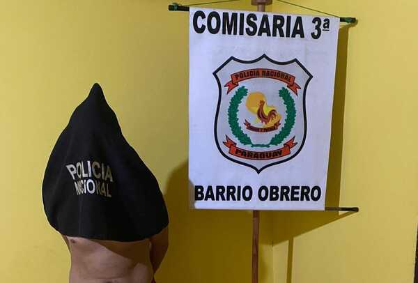 Aprehenden a malviviente y de su poder recuperan motocicleta hurtada