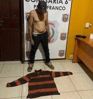 Detienen a sospechoso de hurtar en escuela - ABC en el Este - ABC Color