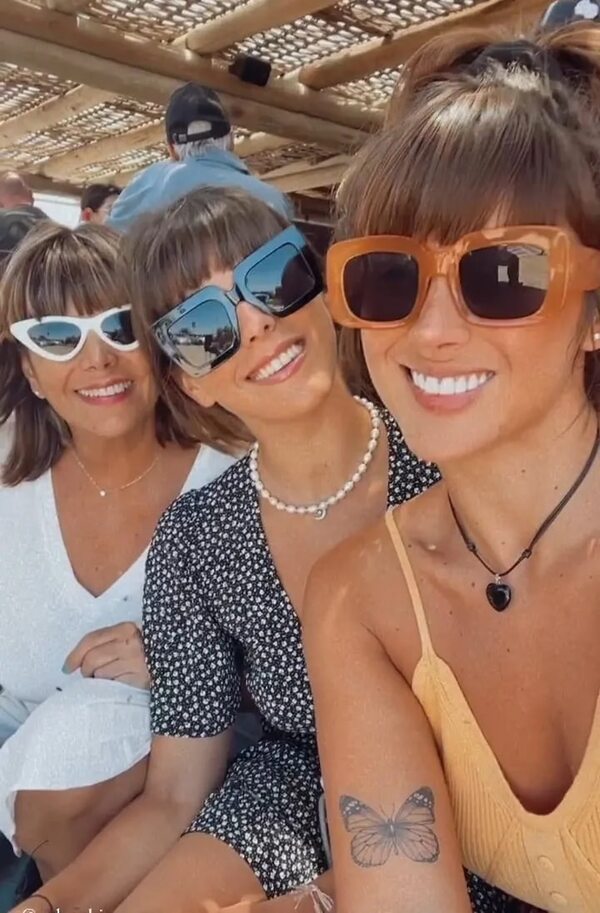 Pelusa Rubin vive sus vacaciones a pura familia en Arroio do Sal - Gente - ABC Color