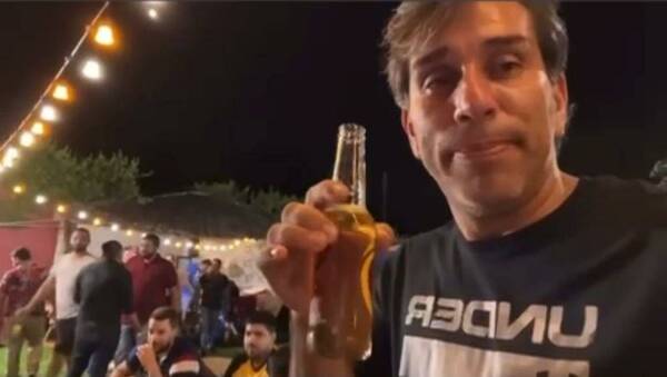 [VIDEO] "Pipino" farreó a lo grande por su cumple: "Estoy feliz"