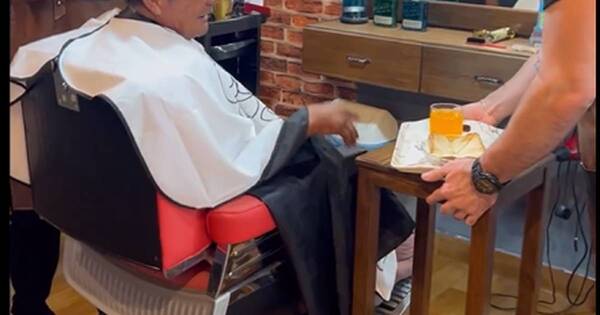 La Nación / ¡Digno de imitar! barbería regaló un cambio de look a recolector de plásticos
