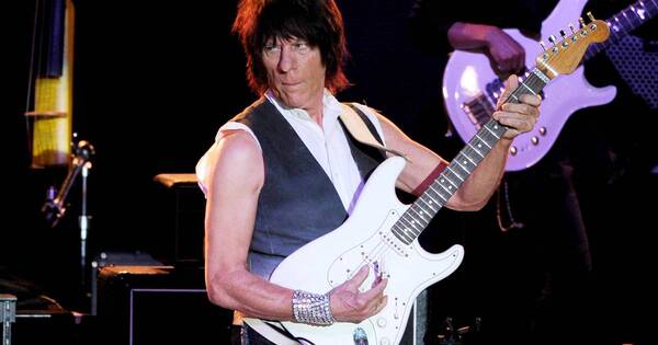 La Nación / Falleció el legendario guitarrista Jeff Beck
