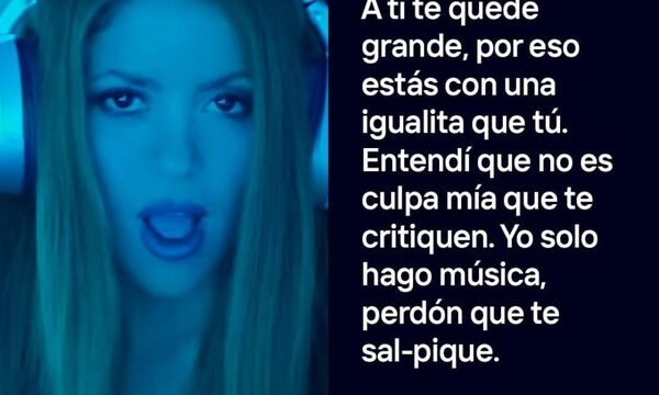 (VIDEO) Shakira lanza artillería pesada contra su ex y su cuerno: “Te deseo que te vaya bien con mi supuesto reemplazo”