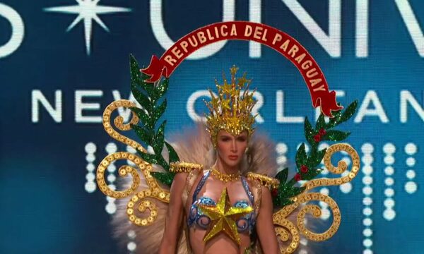 (VIDEO) Con la “bendición” previa de Nadia Ferreira, nuestra Miss Paraguay peló cuerazo en preliminar de Miss Universo