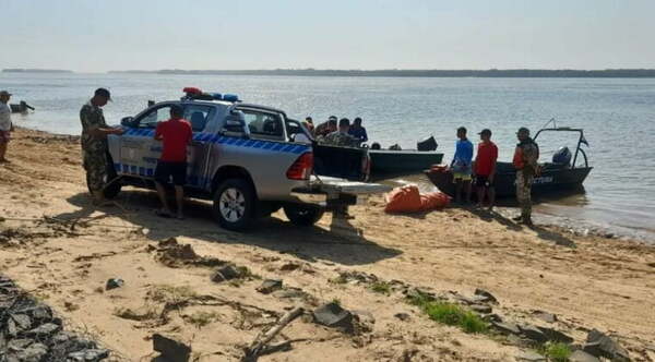 Hallan en el Paraná el cuerpo del joven desaparecido en Ayolas - Noticiero Paraguay