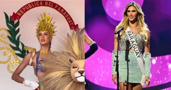 La Nación / ¡Cerrando bocas!: Leah sacó su garra guaraní y subió como una de las favoritas del Miss Universo