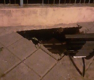 Un mujer cayó aproximadamente 12 metros desde el mirador de Itá Pytã Punta | 1000 Noticias