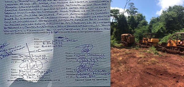 Informe del MADES confirma 5 topadoras y máquinas pesadas en tierras del sojero Nativo Rocha Da Lapa – Diario TNPRESS
