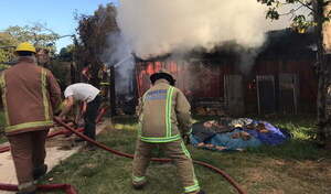 Familia ovetense perdió todo en incendio de su vivienda y apela a la solidaridad - Noticiero Paraguay