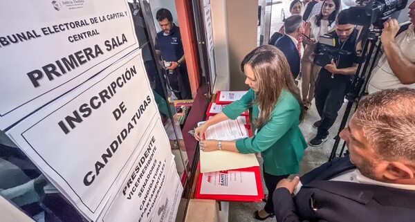 ANR presentó candidaturas ante el TSJE para las elecciones generales - Política - ABC Color