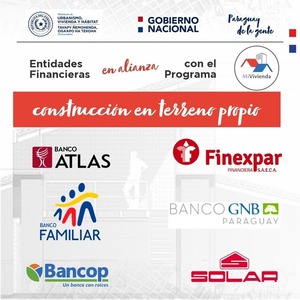 Seis entidades financieras se suman a nueva modalidad del programa Mi Vivienda - .::Agencia IP::.
