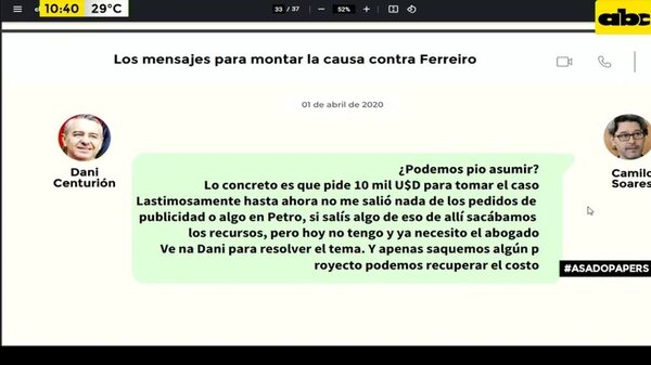 El montaje contra Mario Ferreiro, a cambio de “coquitos de oro” - ABC Noticias - ABC Color