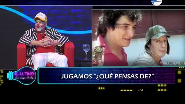 El payaso Sinosé contó que compartió escenario con El Chavo del 8