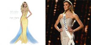 [VIDEO] ¡Volvió a ocurrir! Nuestra Miss tuvo que usar un vestido de "auxilio"