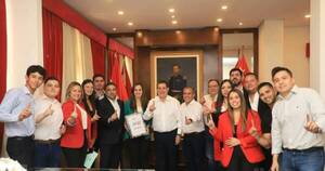 La Nación / Horacio Cartes se reunió con apoderados de la ANR con miras a las elecciones generales