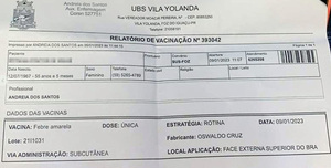 Paraguayos se vacunan contra la fiebre amarilla en Foz de Yguazú - La Clave