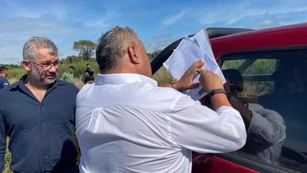 Bomberos Azules acceden a terreno por parte de la Municipalidad