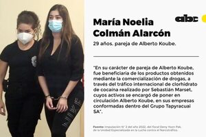 A Ultranza: jueza confirma prisión a pareja de Alberto Koube - Policiales - ABC Color