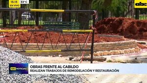 Obras frente al Cabildo - ABC Noticias - ABC Color