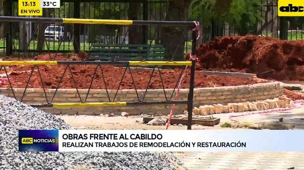 Obras frente al Cabildo - ABC Noticias - ABC Color