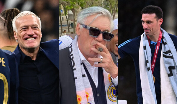 Scaloni, Deschamps y Ancelotti, los candidatos a mejor entrenador en The Best