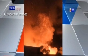 PJC: Supuesto pirómano prendió fuego a una casa - Paraguaype.com