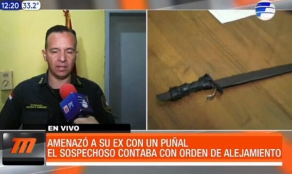 Entró a la fuerza a casa de su ex y la amenazó con un puñal - Paraguaype.com