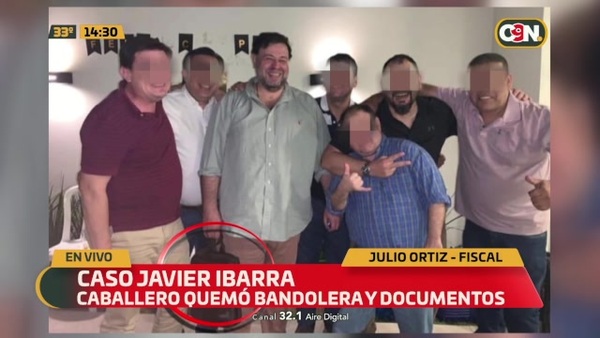 Caso Ibarra: Óscar Caballero quemó bandolera y documentos - C9N