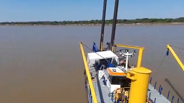 Recién ahora el MOCP enviará dragas para tratar de liberar pasos complicados en zona de Ñeembucú - Megacadena — Últimas Noticias de Paraguay