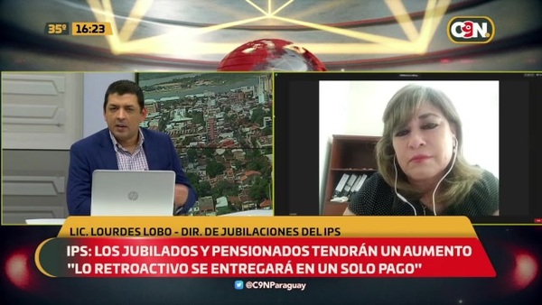 Aumento para jubilados y pensionados del IPS - C9N