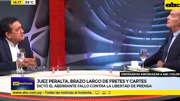 Juez Peralta, brazo largo de Fretes y Cartes - ABC Noticias - ABC Color