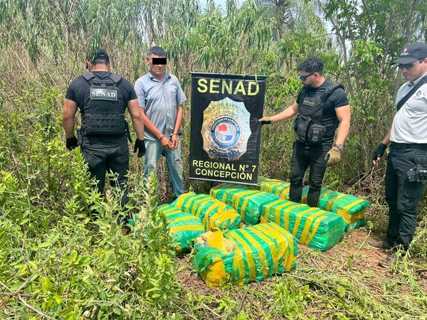 Vivienda era utilizada como “deposito” de 238 kilos de marihuana