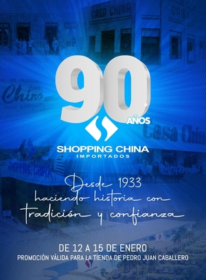 Shopping China Importados 90 años